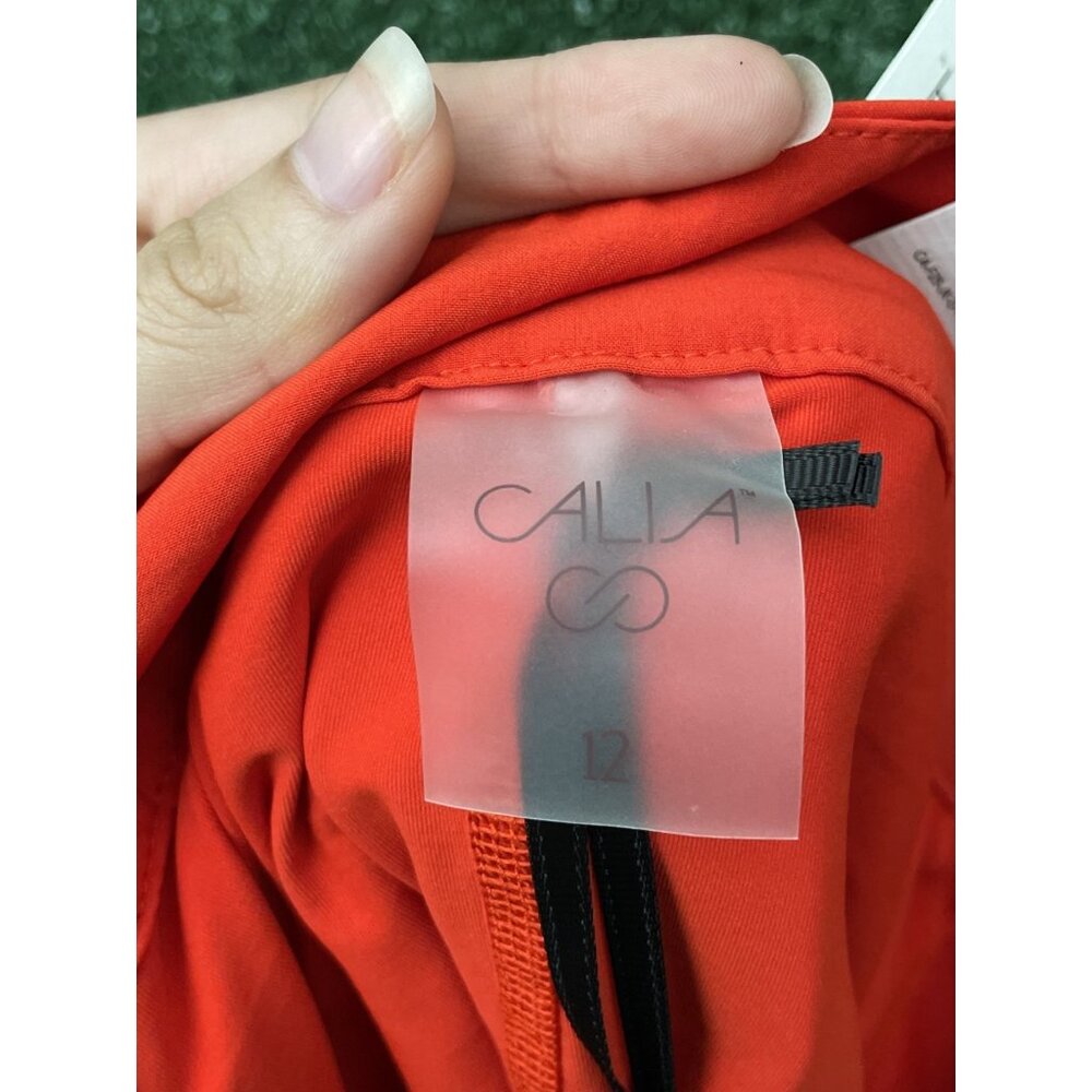 Calia Truelight Golf Skort 15" UPF 50 Red NWT Size 12 Sports NWT - Picture 11 of 11
